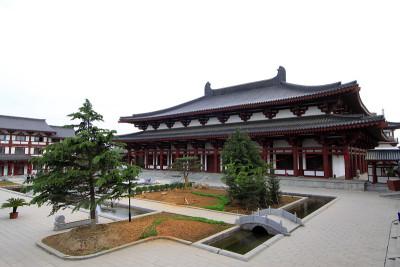2014年5月10日，河北省唐山市兴国寺佛教建筑景观