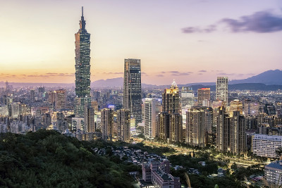 台湾台北市全景