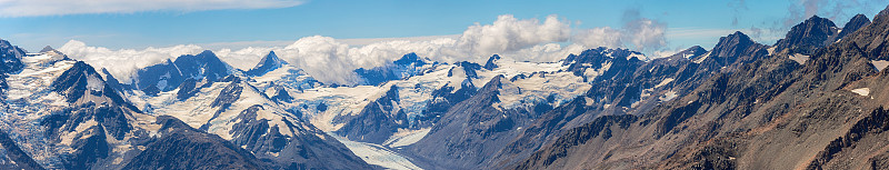 新西兰南岛库克山全景