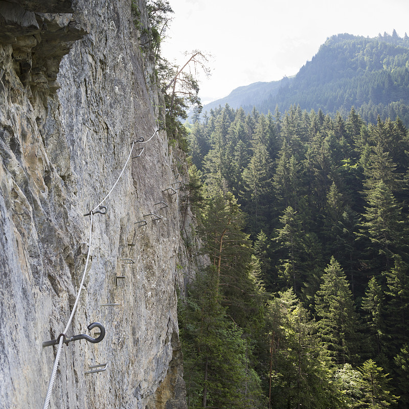 Ferrata de Tiere路(Champery, Switzerland)