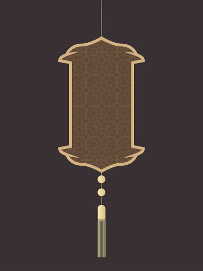 Chinese Style Wooden Retailing Hang Tag Template