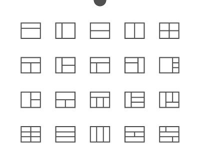 布局UI像素完美精心制作的矢量细线图标48x48准备24x24网格的Web图形和应用程序可编辑的笔触