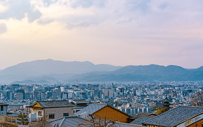 京都的城市景观