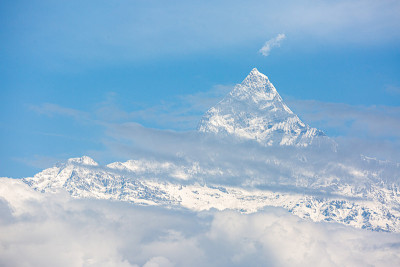 machapuchare，博卡拉，尼泊尔