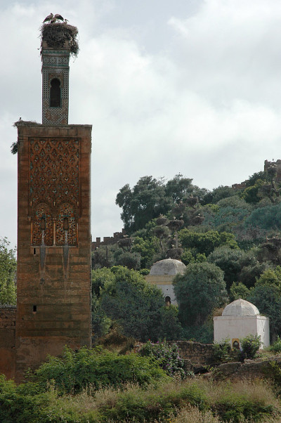 摩洛哥拉巴特的Kasbah Chellah