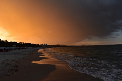 日落海滩Balticsea