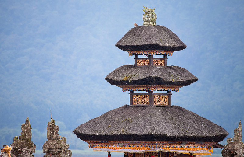 巴厘岛上的一座寺庙