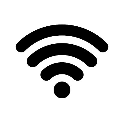 Wifi图标设计矢量模板插图
