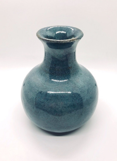蓝色花瓶
