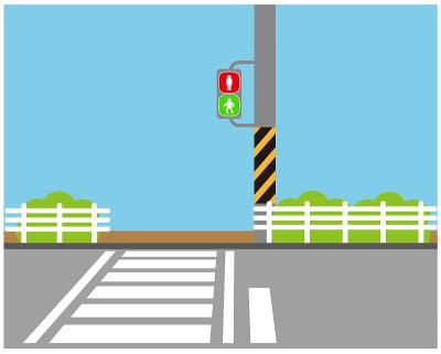 traffic light icon.crosswalk vector icon.