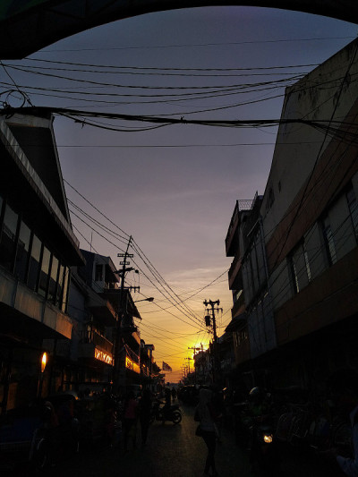 日落