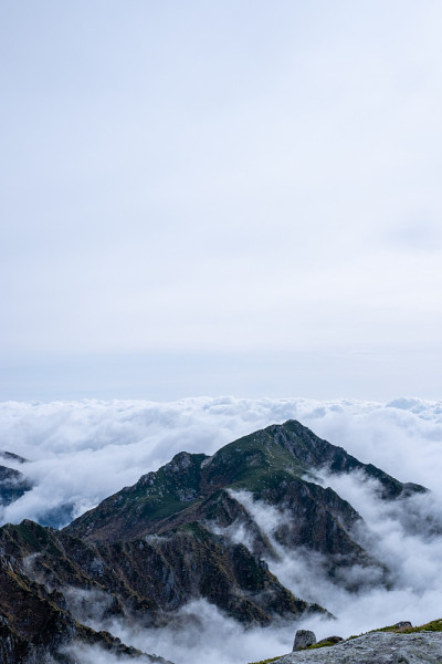 长野县的木须山脉