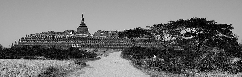 缅甸Mrauk u的Ko thaung庙