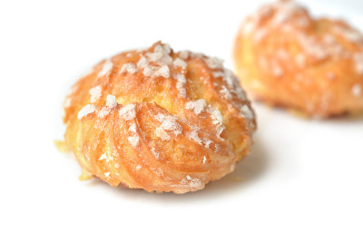Chouquette，法式糕点，特写