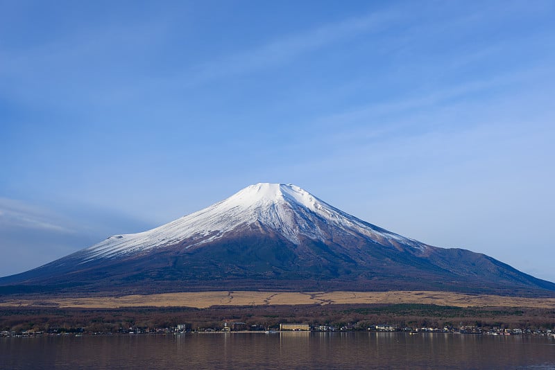 富士山和山中湖