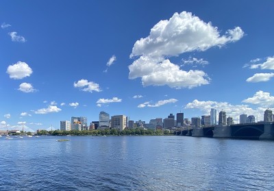 波士顿夏天的风景