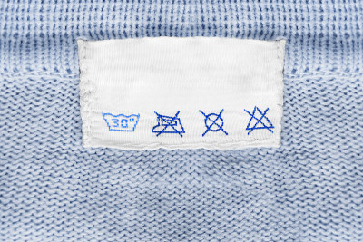保健衣服标签