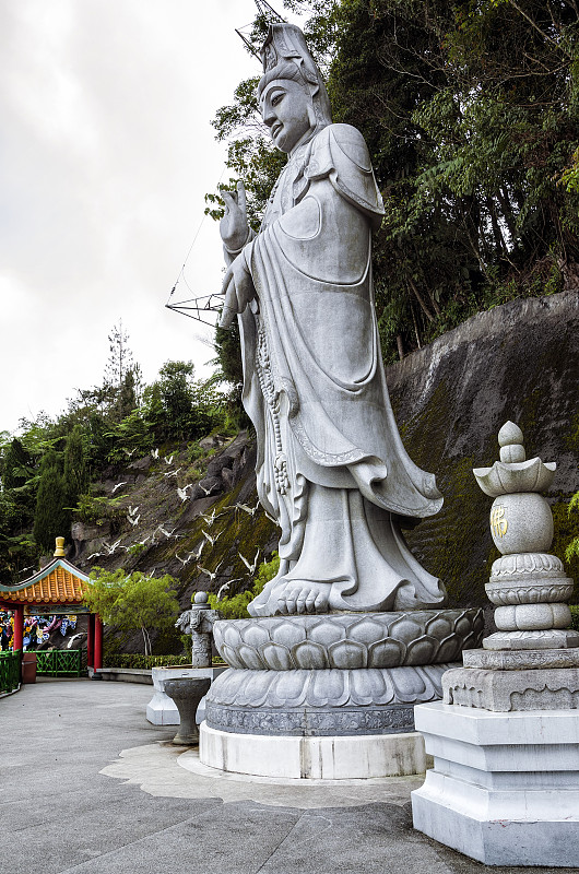 马来西亚云顶高原清瑞寺大观音像