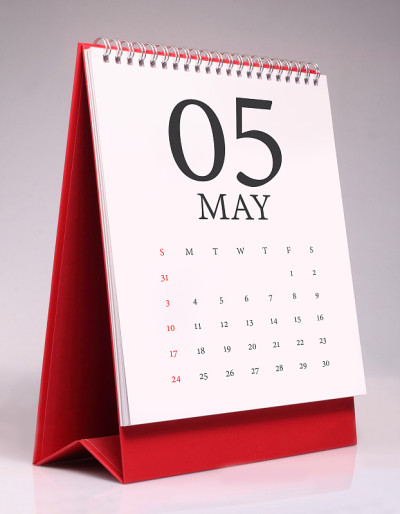 简单的台历2020 - 5月