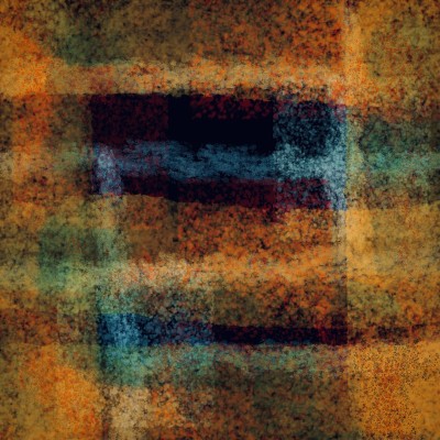 数字生成的抽象彩色绘画。