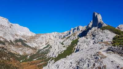 Hochschwab -山谷的全景