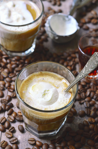 Affogato——意大利咖啡甜点。