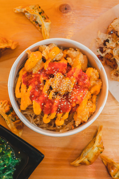 韩式炸鸡面饭