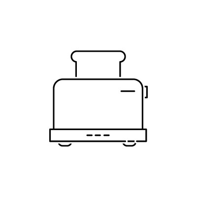 烤面包机图标