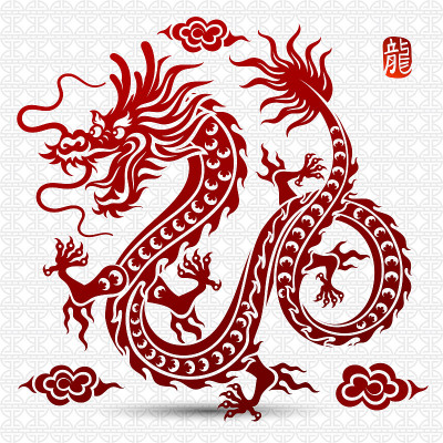 传统的中国龙