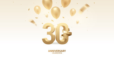 30周年庆典背景