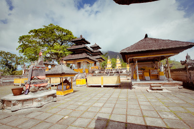 寺庙寺庙。印尼巴厘岛,