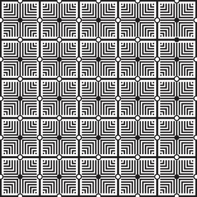 Stylish Black And White Monochrome Geometric Graph