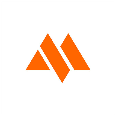 首字母M矢量标识模板设计