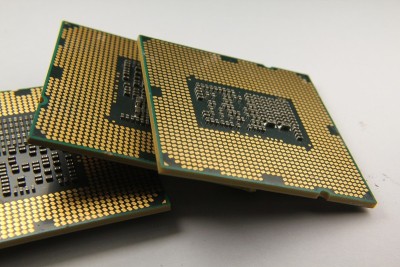 处理器cpu近距离为电脑pc和笔记本宏cpu拍照