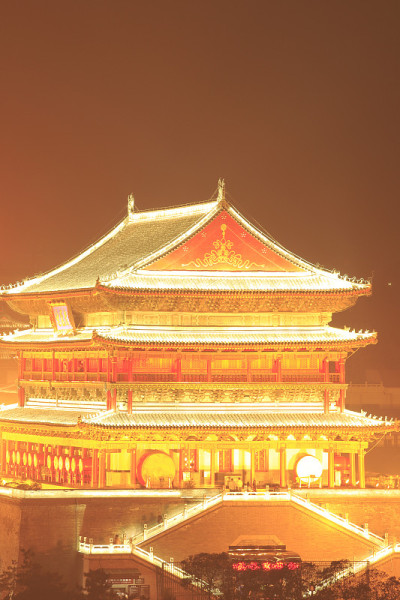 夜景鼓楼