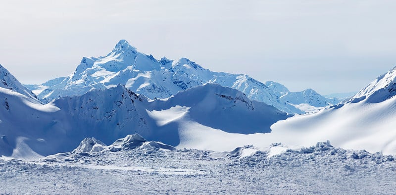 埃尔布鲁斯山全景