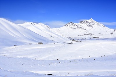 Barf Anbar, Fereydunshahr滑雪场，伊斯法罕，伊朗