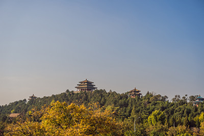中国北京紫禁城的古代皇家宫殿
