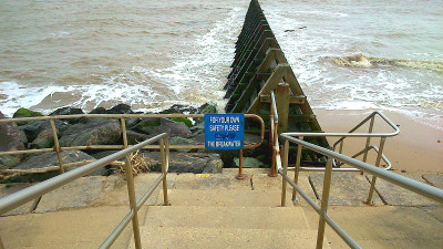 Walton-on-the-Naze海滩,英格兰