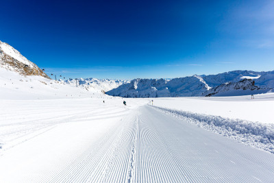 索尔登修整过的滑雪坡道