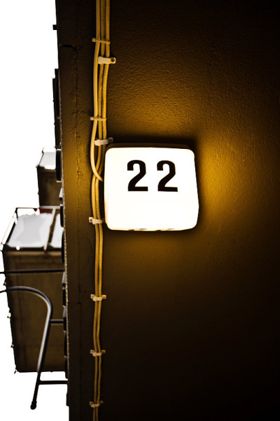 门牌号22