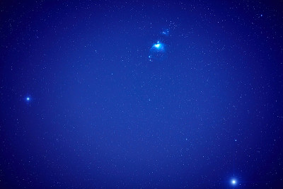 长时间曝光拍摄的银河系星星和星空。
