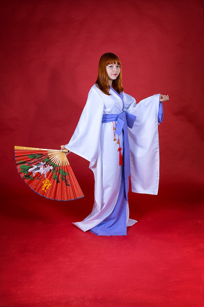和服的女孩