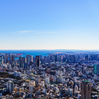 日本东京全景图