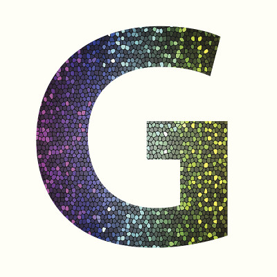 不同颜色的字母G
