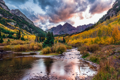 Maroon Bells Snowmass Wilderness USA