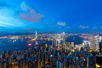 香港的夜晚