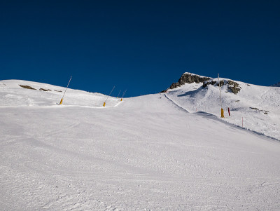 格雷森尼阿尔卑斯山的滑雪斜坡