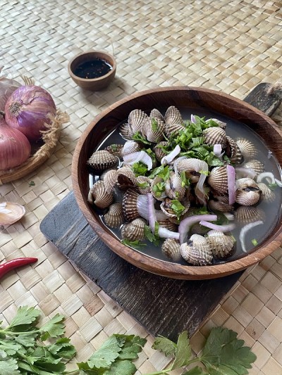 蒸起皱