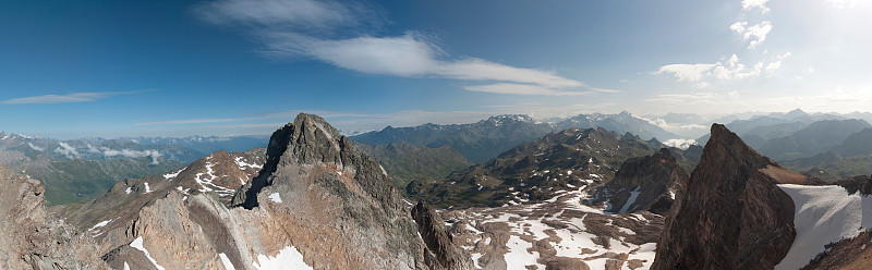 阿尔卑斯山，法国，意大利，瑞士地区